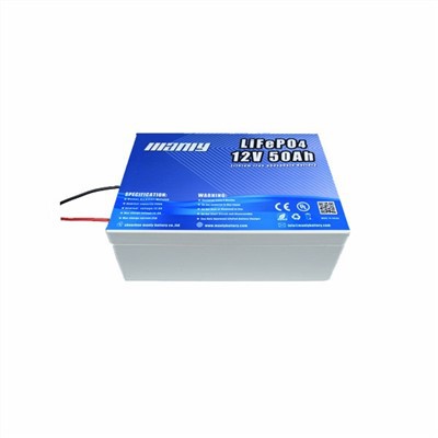 12V 50Ah литий-ионный аккумулятор глубокого цикла